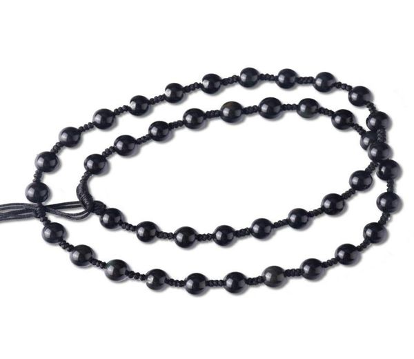pendant necklaces black obsidian 6mm beads necklace for natural stone diy lucky chain jewelry accessories menwomen4205331, Silver
pendant necklaces black obsidian 6mm beads necklace for natural stone diy lucky chain jewelry accessories menwomen4205331, Silver