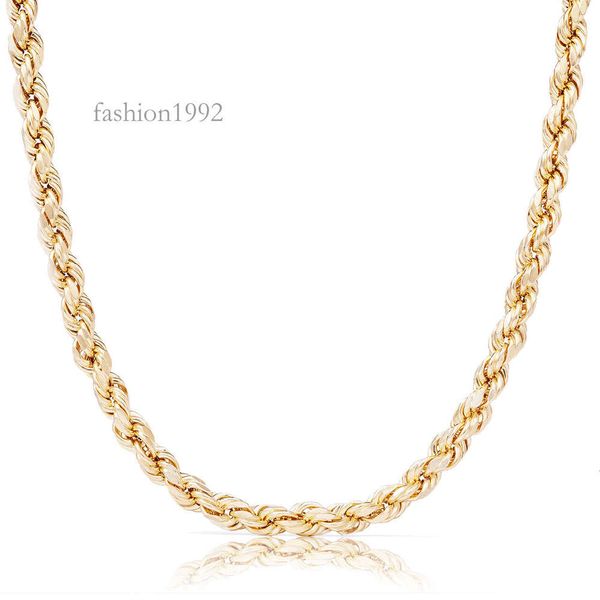 Wholesale Pure Gold Filled Real Solid Solid Gold For Men Rope Link Chains For Mens Hip Hop Necklace
Wholesale Pure Gold Filled Real Solid Solid Gold For Men Rope Link Chains For Mens Hip Hop Necklace