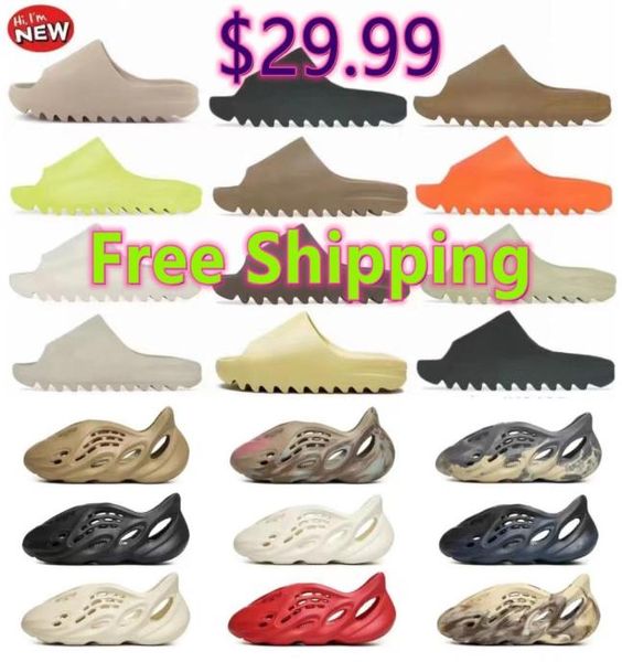 with box mens women slippers sandals runner bone mxt moon gray mx carbon flax cream clay slides shoes eva rubber onyx ochre white pure 36-48, Black
with box mens women slippers sandals runner bone mxt moon gray mx carbon flax cream clay slides shoes eva rubber onyx ochre white pure 36-48, Black