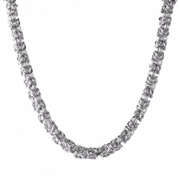men039s cool stainless steel silver color round byzantine chain necklace or bracelet 6mm 8mm 10mm wide 22 inches2645046
men039s cool stainless steel silver color round byzantine chain necklace or bracelet 6mm 8mm 10mm wide 22 inches2645046