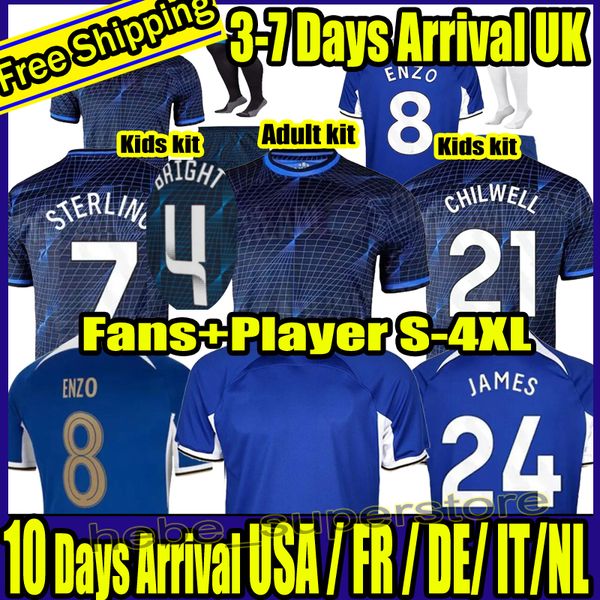s-4xl 23 24 nkunku mudryk enzo fernandez cfc soccer jerseys havertz sterling joao felix james 2023 2024 football shirt kante men kids sets k, Black;yellow
s-4xl 23 24 nkunku mudryk enzo fernandez cfc soccer jerseys havertz sterling joao felix james 2023 2024 football shirt kante men kids sets k, Black;yellow