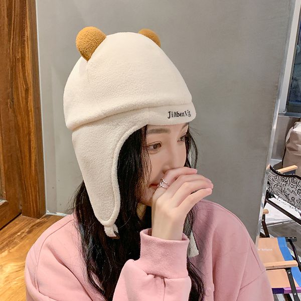 ear protection caps with embroidered male and female letters, cute little bear ears for warmth and cold protection, Blue;gray
ear protection caps with embroidered male and female letters, cute little bear ears for warmth and cold protection, Blue;gray