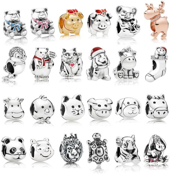925 sterling silver animal charms multi style cat dog bears lion beads fit silver 925 original charm bracelets jewelry1275911, Black
925 sterling silver animal charms multi style cat dog bears lion beads fit silver 925 original charm bracelets jewelry1275911, Black