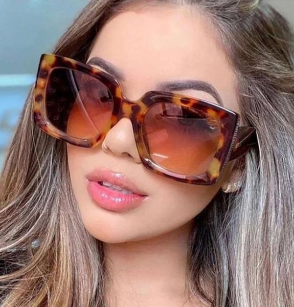 vintage oversized square sunglass women retro brand dign rectangular frame leopard sun glass shad uv4001042312, White;black
vintage oversized square sunglass women retro brand dign rectangular frame leopard sun glass shad uv4001042312, White;black