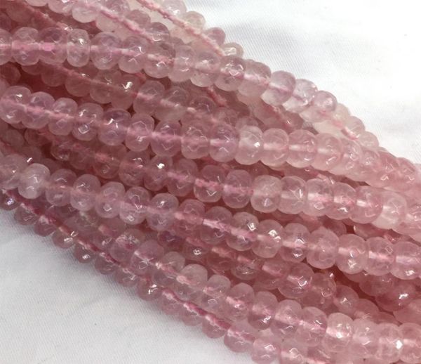 natural genuine mozambique clear pink rose quartz crystal loose gemstone faceted rondelle necklace bracelet jewelry b8982836, Black
natural genuine mozambique clear pink rose quartz crystal loose gemstone faceted rondelle necklace bracelet jewelry b8982836, Black