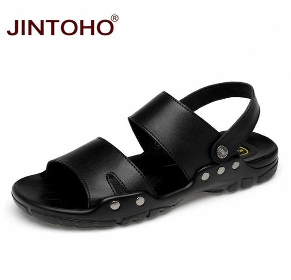 jintoho large size 3852 men sandals fashion black genuine leather men shoes mens leather sandals beach slippers2394929
jintoho large size 3852 men sandals fashion black genuine leather men shoes mens leather sandals beach slippers2394929