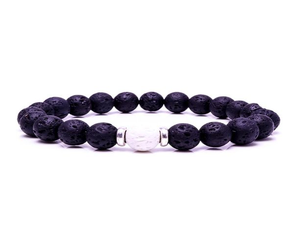 8mm natural stone black lava rock white bracelet essential oil perfume diffuser bracelet2797778
8mm natural stone black lava rock white bracelet essential oil perfume diffuser bracelet2797778
