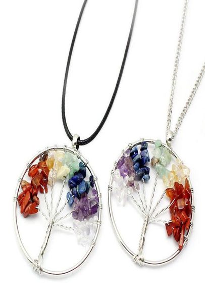tree of life quartz pendant necklace rainbow 7 chakra multicolor natural stone wisdom tree leather chain necklace for girls gift2362297, Silver
tree of life quartz pendant necklace rainbow 7 chakra multicolor natural stone wisdom tree leather chain necklace for girls gift2362297, Silver