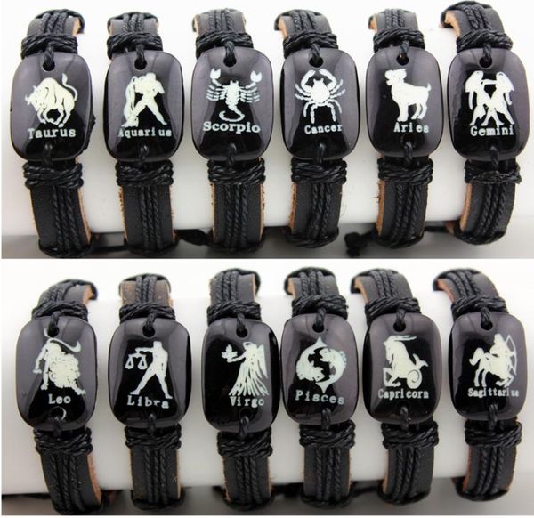 whole 12pcs hemp leather bracelet men constellations bracelet women 12 zodiac horoscope signs bracelets male bracelets bangl5291382, Black
whole 12pcs hemp leather bracelet men constellations bracelet women 12 zodiac horoscope signs bracelets male bracelets bangl5291382, Black