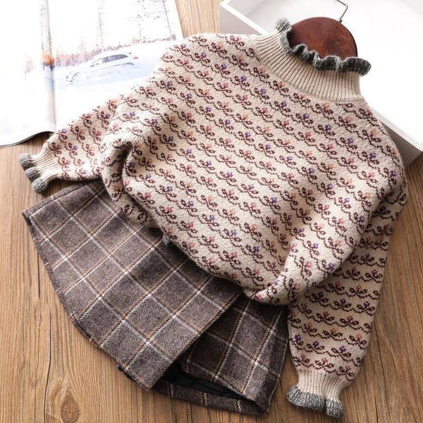 pullover autumn winter girls pullover sweater kids flowers knitting sweater children cardigan girl outfit clothing 10 12 14 years 230907, Blue
pullover autumn winter girls pullover sweater kids flowers knitting sweater children cardigan girl outfit clothing 10 12 14 years 230907, Blue