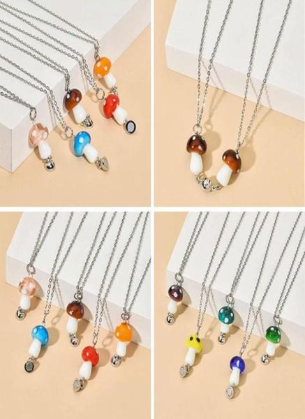 pendant necklaces vintage magnetic necklace with bell mushroom earrings punk bff friendship jewelry decoration gift for girl women1412221, Silver
pendant necklaces vintage magnetic necklace with bell mushroom earrings punk bff friendship jewelry decoration gift for girl women1412221, Silver