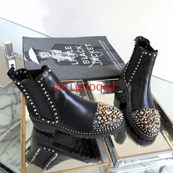 luxury fashion designer ankle martin boots women rivets shors square heel platform knight motorcycle cow leather boots sz 35-402881744, Black
luxury fashion designer ankle martin boots women rivets shors square heel platform knight motorcycle cow leather boots sz 35-402881744, Black