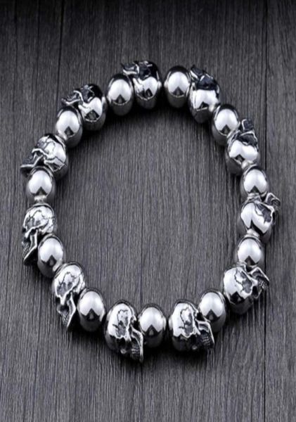 316l stainless steel punk skull bracelet personality fashion men jewelry anniversary day hallow gift4462303, Black
316l stainless steel punk skull bracelet personality fashion men jewelry anniversary day hallow gift4462303, Black