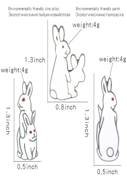 3styles funny bad rabbits enamel white animal brooch lapel denim jeans shirt bag cartoon cute gift friends3613065, Gray
3styles funny bad rabbits enamel white animal brooch lapel denim jeans shirt bag cartoon cute gift friends3613065, Gray