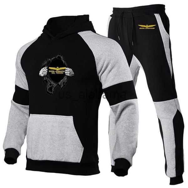 men's tracksuits goldwing gl1800 japan motocycles 2023 men's new patchwork hoodies print sweatshirt pullover +sweatpants warm two, Gray
men's tracksuits goldwing gl1800 japan motocycles 2023 men's new patchwork hoodies print sweatshirt pullover +sweatpants warm two, Gray
