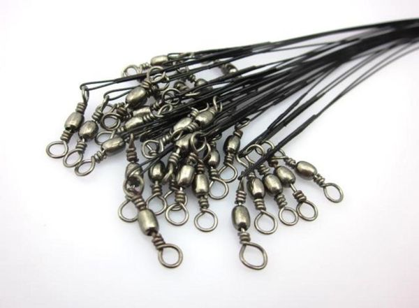 60 pcs stainless fishing wire steel leaders takle rigs stainless fishing wire steel leaders barrel swivel on the bottom and snap s7381137
60 pcs stainless fishing wire steel leaders takle rigs stainless fishing wire steel leaders barrel swivel on the bottom and snap s7381137