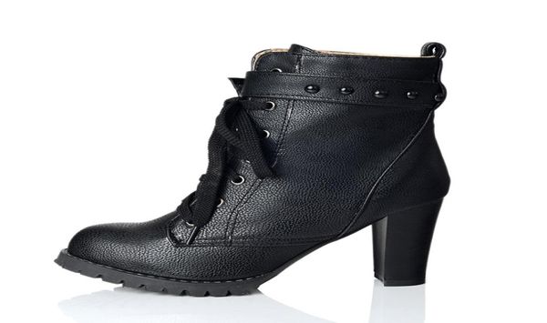 2018 large sizes 3443 ankle boots rivets fashion high heel women shoes woman autumn winter warm fur boots female shoe3059101, Black
2018 large sizes 3443 ankle boots rivets fashion high heel women shoes woman autumn winter warm fur boots female shoe3059101, Black