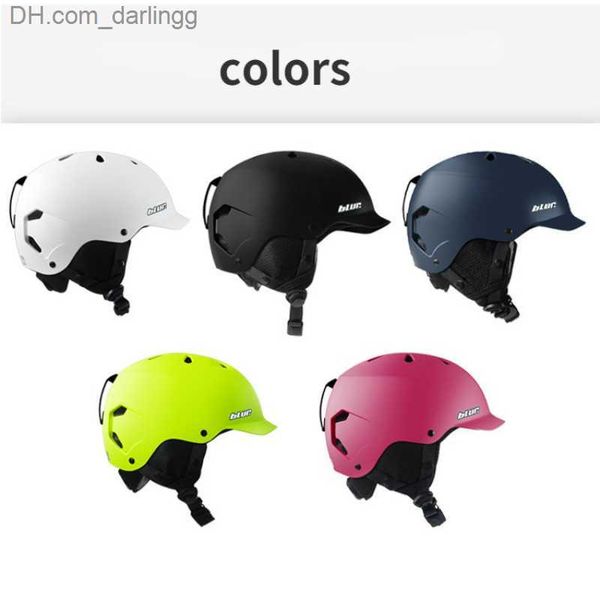 Image of Cycling Helmets Ski Helmet Ultralight Integrally-molded Breathable Snowboard Helmet Skateboard Helmet For Adult Child Head Circumference 54-62cm Q230907