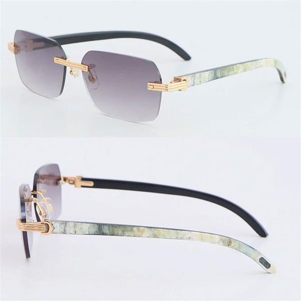 new designer model rimless sunglasses woman white inside black buffalo horn 02868 glasses 18k gold women large square glasses driv244g, White;black
new designer model rimless sunglasses woman white inside black buffalo horn 02868 glasses 18k gold women large square glasses driv244g, White;black