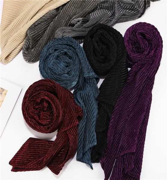 new long size women wrinkle crinkle bubble shinny scarf muslim hijab scarf turban head wrap solid color pleated scarves1405063, Blue;gray
new long size women wrinkle crinkle bubble shinny scarf muslim hijab scarf turban head wrap solid color pleated scarves1405063, Blue;gray