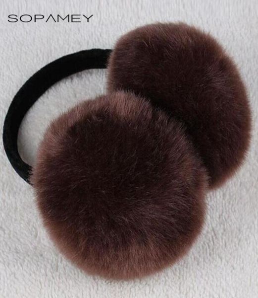 

ear muffs fashion faux fur women earmuffs for brand winter comfortable warm cover warmers girls adjustable4665674, Blue;gray