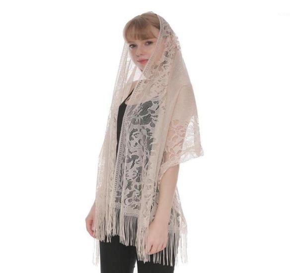 scarves wedding spanish mantilla lace veil polyester scarf for prayer shawl catholic chapel white embroidered hijab women7566160, Blue;gray
scarves wedding spanish mantilla lace veil polyester scarf for prayer shawl catholic chapel white embroidered hijab women7566160, Blue;gray