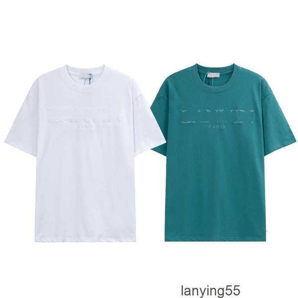men t-shirts lanvins designer tshirts women high street cotton tees casual shirts luxurys brand crew neck shorts sleeve clothes 2023 summer, White;black
men t-shirts lanvins designer tshirts women high street cotton tees casual shirts luxurys brand crew neck shorts sleeve clothes 2023 summer, White;black