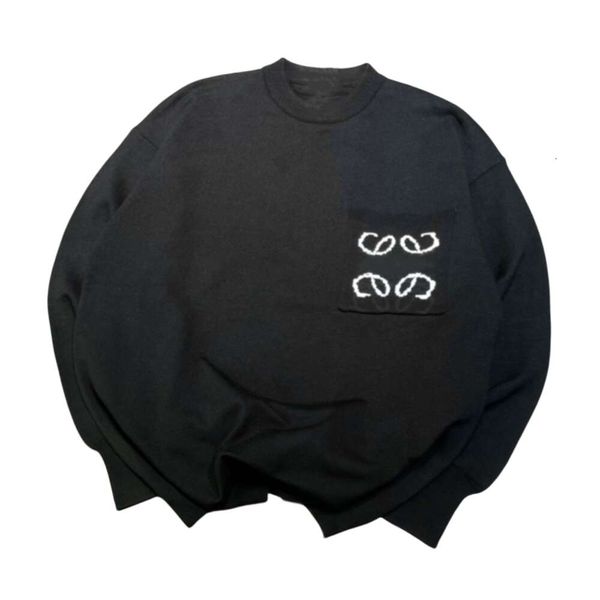 designer sweater loewees original quality sweater mohair autumn new pocket inkjet printing round neck loose fit sweater classic unisex, White;black
designer sweater loewees original quality sweater mohair autumn new pocket inkjet printing round neck loose fit sweater classic unisex, White;black