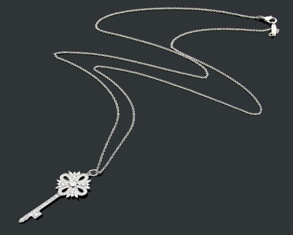 luxury key full diamond necklace female stainless steel couple designer diamond pendant christmas gift accessories whole with 5603008, Silver
luxury key full diamond necklace female stainless steel couple designer diamond pendant christmas gift accessories whole with 5603008, Silver