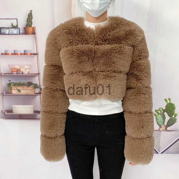 women's fur faux fur furry cropped faux fur coats and jackets women fluffy coat with winter fur jacket 2021 x0907, Black
women's fur faux fur furry cropped faux fur coats and jackets women fluffy coat with winter fur jacket 2021 x0907, Black
