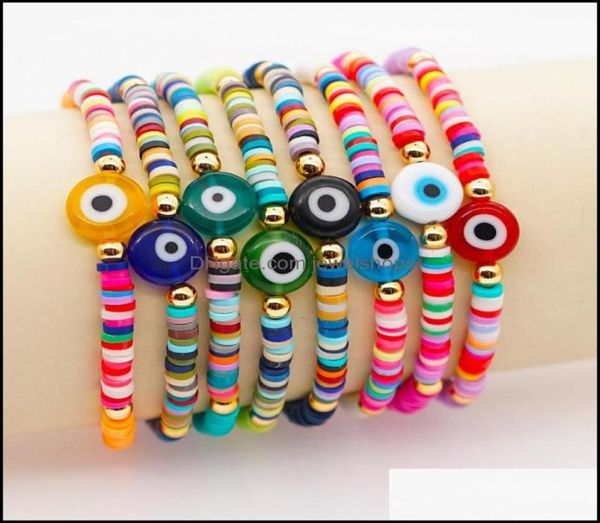 charm bracelets jewelry turkish evil eye bracelet femme greek eyes for women vintage beaded bangle polymer clay heishi disc beads 6136924, Golden;silver
charm bracelets jewelry turkish evil eye bracelet femme greek eyes for women vintage beaded bangle polymer clay heishi disc beads 6136924, Golden;silver