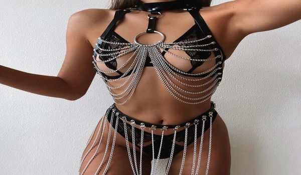 swimsuit chest chain goth punk leather body waist belly chains fashion beach bikini jewelry for women4691153, Silver
swimsuit chest chain goth punk leather body waist belly chains fashion beach bikini jewelry for women4691153, Silver