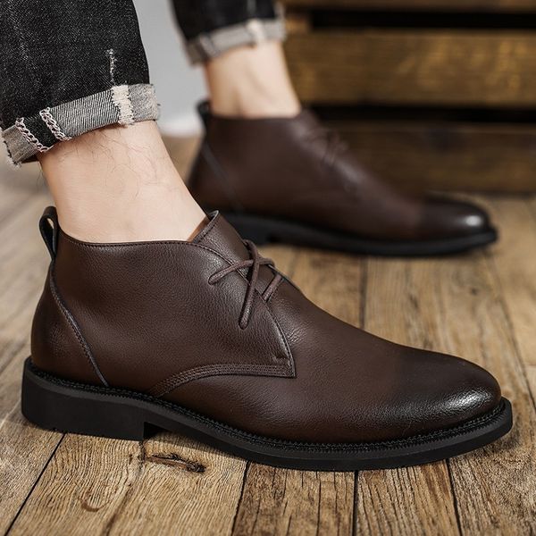 boots mens casual business office formal dress chelsea boots shoes genuine leather boot black ankle botas hombre chaussure 230907
boots mens casual business office formal dress chelsea boots shoes genuine leather boot black ankle botas hombre chaussure 230907