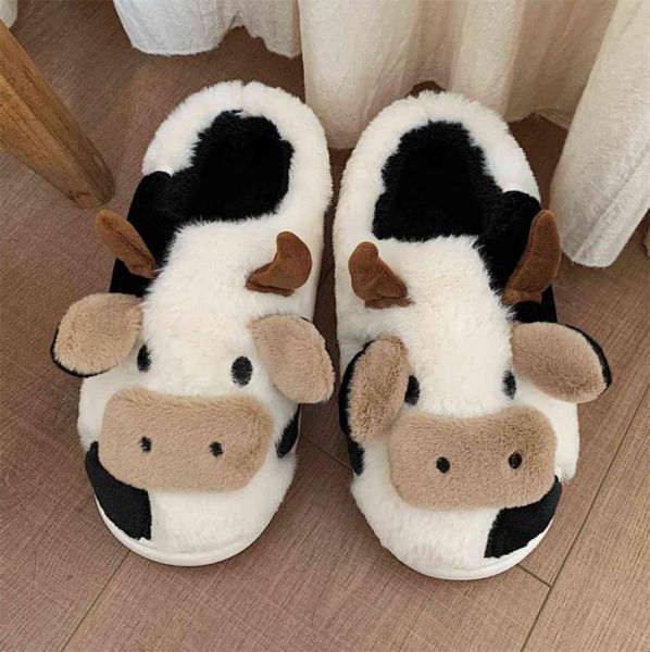 new upgrade cute animal slipper for women girls fashion kawaii fluffy winter warm slippers woman cartoon milk cow house slippers h4557964, Black
new upgrade cute animal slipper for women girls fashion kawaii fluffy winter warm slippers woman cartoon milk cow house slippers h4557964, Black