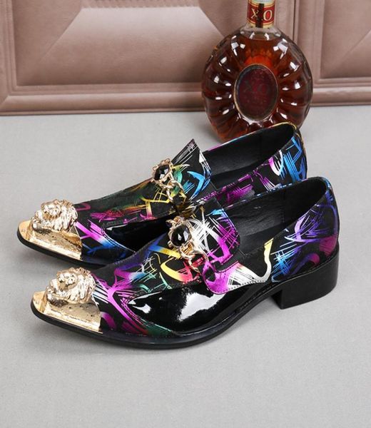 gold iron head mixed colors shoes mens leather shoes fashion work dress shoes flats breathable7292559, Black
gold iron head mixed colors shoes mens leather shoes fashion work dress shoes flats breathable7292559, Black