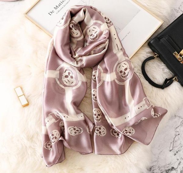 scarves 2022 spain skull pure silk scarf ladies fashion shawls and wraps bandana pashmina summer beach hijab snood 180 90cm6014354, Blue;gray
scarves 2022 spain skull pure silk scarf ladies fashion shawls and wraps bandana pashmina summer beach hijab snood 180 90cm6014354, Blue;gray