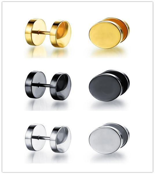 3 pair a set cool rock mens stainless steel barbell piercing earrings cheater fake ear plugs gauges illusion tunnel stud3565632, Golden;silver
3 pair a set cool rock mens stainless steel barbell piercing earrings cheater fake ear plugs gauges illusion tunnel stud3565632, Golden;silver