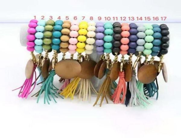 foreign trade beaded wood bead bracelet keychain blank disc tassel key ring pendant pure multicolor optional8291250, Silver
foreign trade beaded wood bead bracelet keychain blank disc tassel key ring pendant pure multicolor optional8291250, Silver