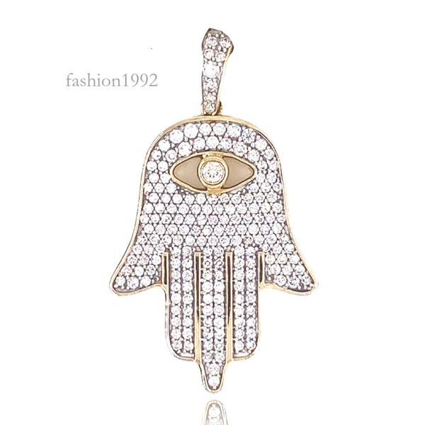 Pass Diamond Tester Unisex 10 Kt Yellow Gold Hamsa Pendant Gold Diamond Iced Out Pendant For Necklace
Pass Diamond Tester Unisex 10 Kt Yellow Gold Hamsa Pendant Gold Diamond Iced Out Pendant For Necklace