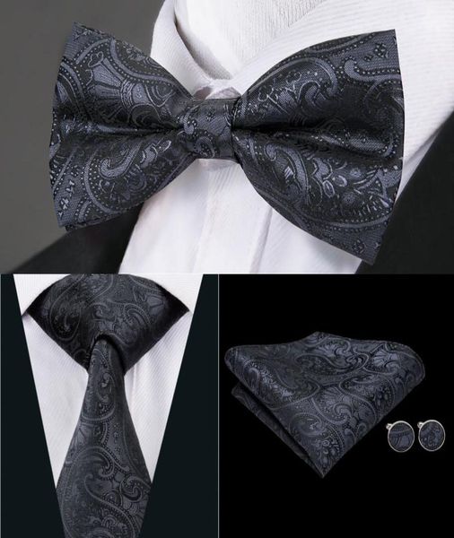 hitie classic mens tie black floral silk woven bowtie with handkerchief cufflinks for mens wedding dress fashion suit lh0718 d12405219, Black;blue
hitie classic mens tie black floral silk woven bowtie with handkerchief cufflinks for mens wedding dress fashion suit lh0718 d12405219, Black;blue