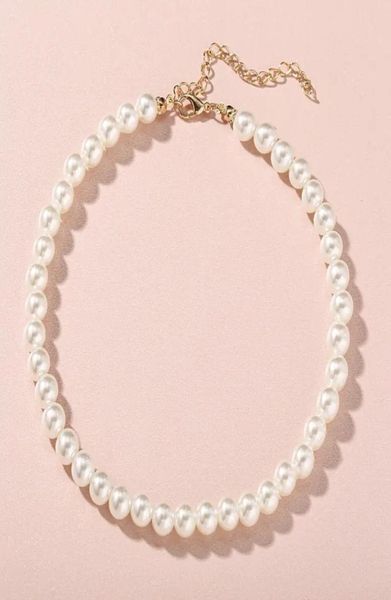 pearl necklace choker plain simple elegant thickness 06 cm and 08 cm simple temperament fashion small fresh9405734, Black
pearl necklace choker plain simple elegant thickness 06 cm and 08 cm simple temperament fashion small fresh9405734, Black