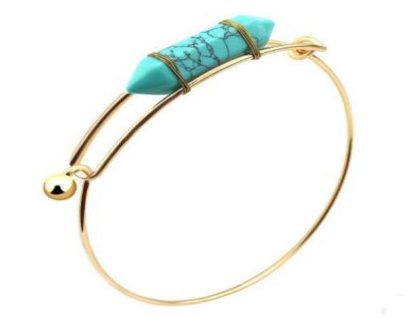 bullet shape natural stone charms bracelets hexagonal prism quartz turquoise crystal gems bangle jewelry for women men2663235, Black
bullet shape natural stone charms bracelets hexagonal prism quartz turquoise crystal gems bangle jewelry for women men2663235, Black
