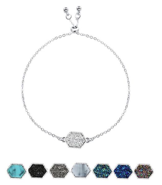 fashion druzy charm wrap bracelets geometric shape natural stone gold silver chains bangle for women diy jewelry in bulk1006794, Golden;silver
fashion druzy charm wrap bracelets geometric shape natural stone gold silver chains bangle for women diy jewelry in bulk1006794, Golden;silver