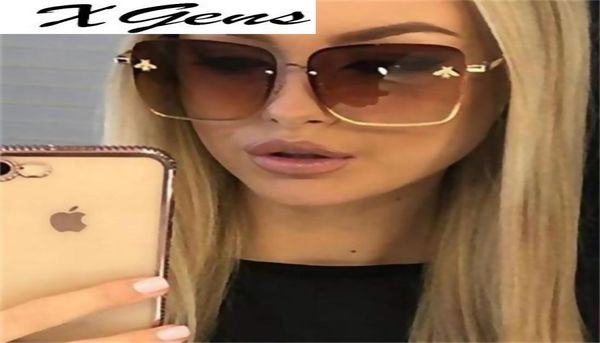 2021 new fashion lady oversize rimless square bee sunglasses women men small bee glasses gradient sun glasses female uv4002876468, White;black
2021 new fashion lady oversize rimless square bee sunglasses women men small bee glasses gradient sun glasses female uv4002876468, White;black