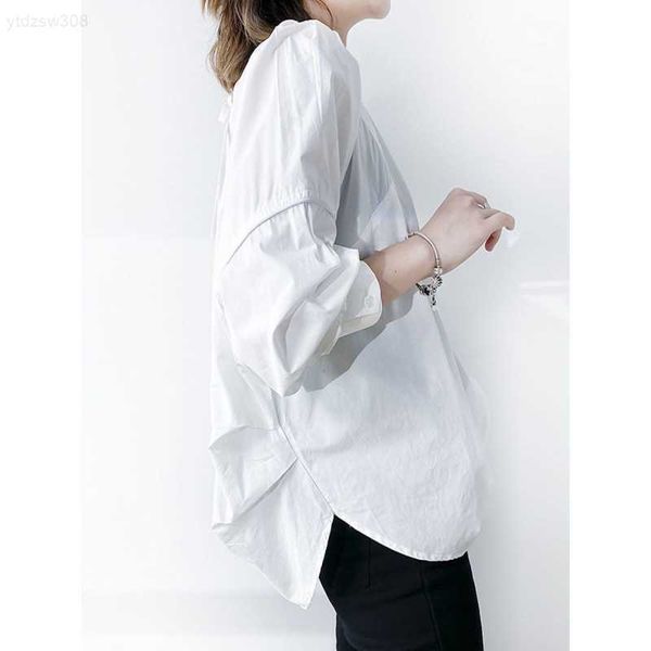 italian french irregular long sleeve shirt women's design sense small loose medium length fashionf27x, White
italian french irregular long sleeve shirt women's design sense small loose medium length fashionf27x, White