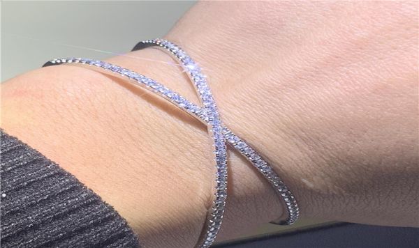 fashion jewelry handmade 925 sterling silver pave white clear 5a cubic zirconia bridal open adjustable bangle gift2590698, Golden;silver
fashion jewelry handmade 925 sterling silver pave white clear 5a cubic zirconia bridal open adjustable bangle gift2590698, Golden;silver