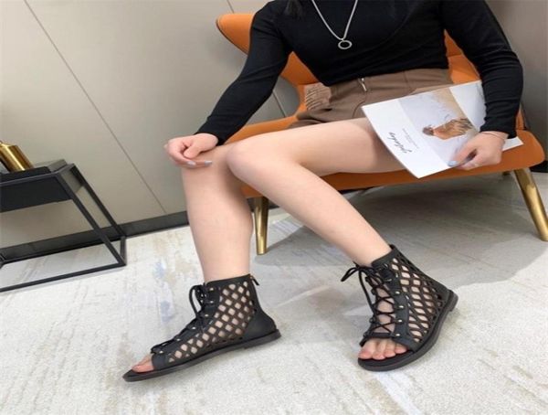 summer dtrap sandal women openwork mesh effect black matte calfskin thick leather sole rear zipper fastening sandals shoes6738314
summer dtrap sandal women openwork mesh effect black matte calfskin thick leather sole rear zipper fastening sandals shoes6738314