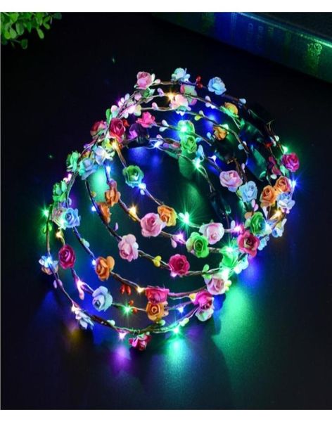 flashing led hairbands strings scrunchie glow flower crown headbands light party rave floral hair garland luminous hand decorative9861217, Silver
flashing led hairbands strings scrunchie glow flower crown headbands light party rave floral hair garland luminous hand decorative9861217, Silver