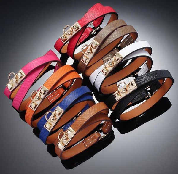 2020 punk style real leather bangle fashion jewelry double genuine leather kelly bracelets bangle for women7808594, Golden;silver
2020 punk style real leather bangle fashion jewelry double genuine leather kelly bracelets bangle for women7808594, Golden;silver