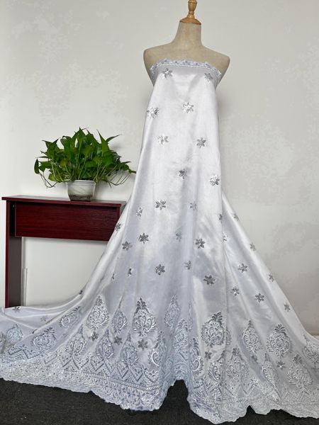 KY-3012 White George Lace Fabric African on Sale 2023 High Quality Sewing Craft Silk Wedding Dresses for Women Occasion Party Nigerian New Arrivals Autumn
KY-3012 White George Lace Fabric African on Sale 2023 High Quality Sewing Craft Silk Wedding Dresses for Women Occasion Party Nigerian New Arrivals Autumn